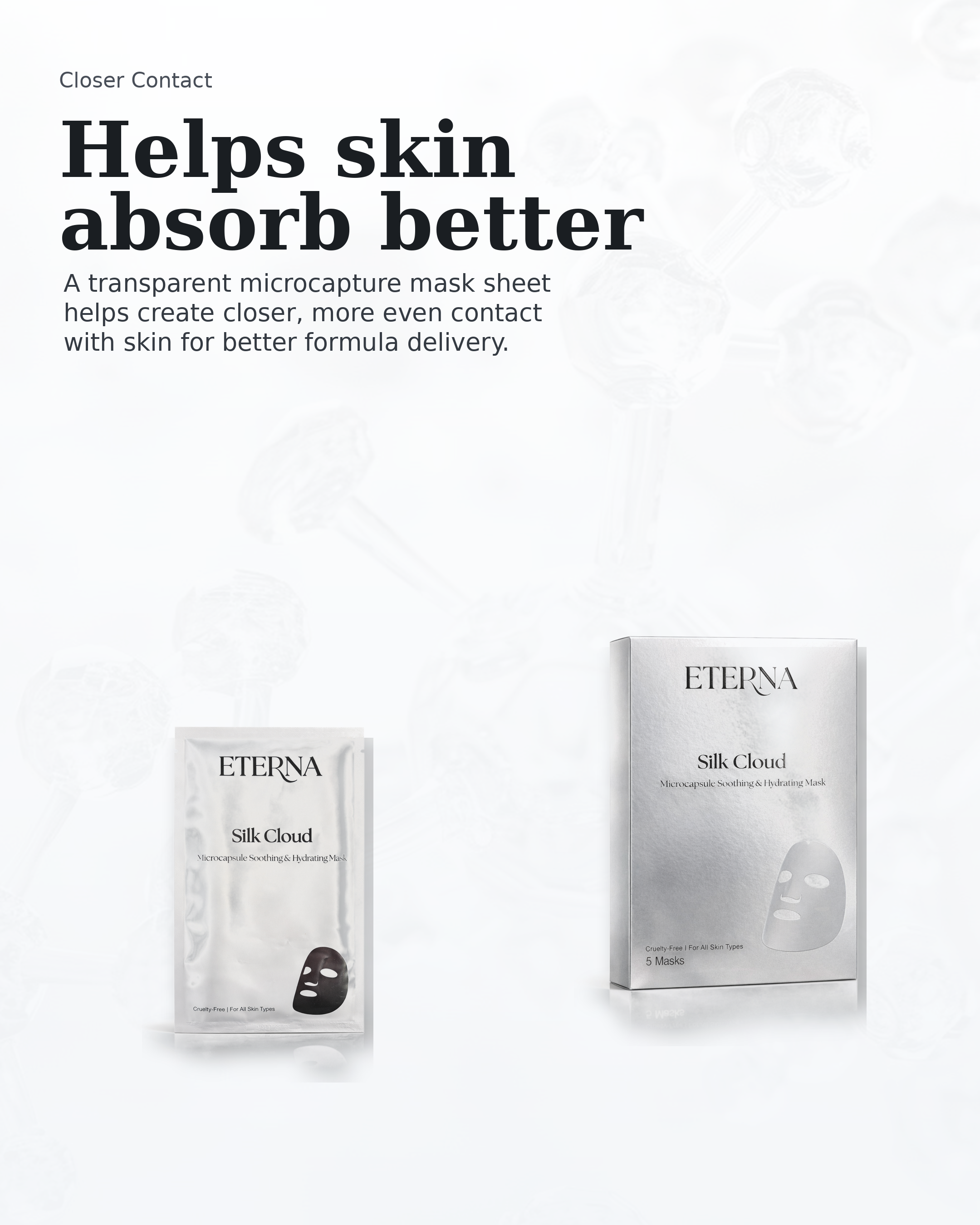 Silk Cloud (SINGLE SHEET) - Microcapsule Soothing & Hydrating Mask *BEST SELLER*