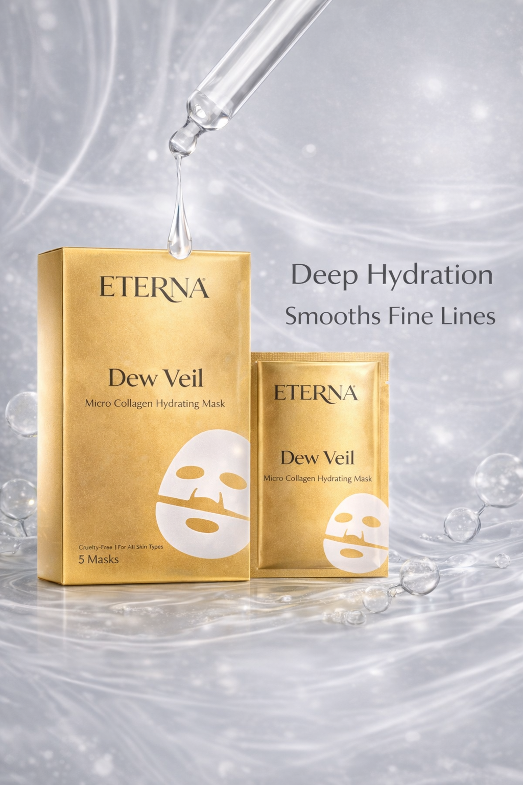 Dew Veil - Micro Collagen Hydrating Mask 5 SHEETS