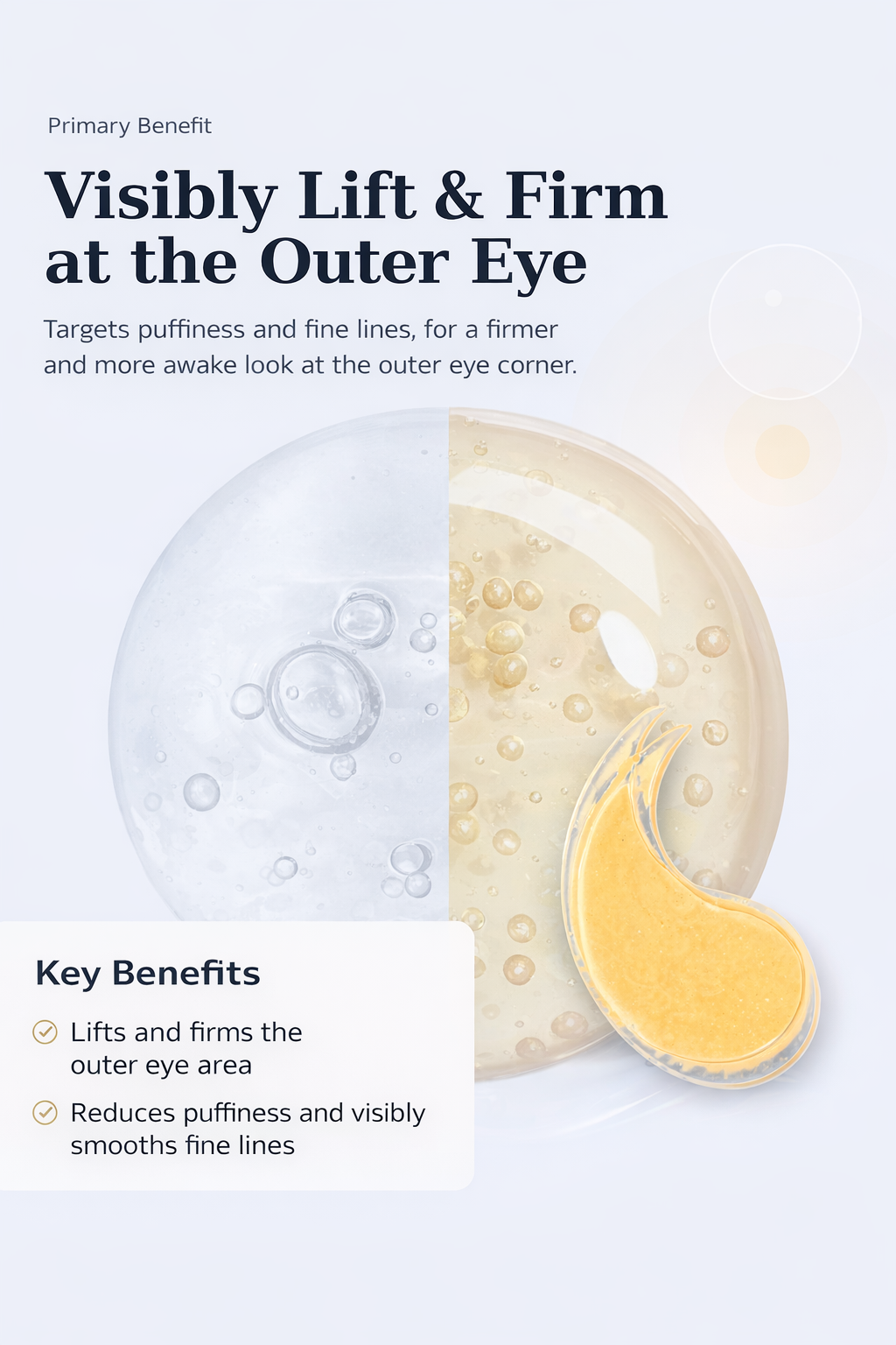 Golden Petals - Firming Eye Mask 10 PAIRS *MOST POPULAR*